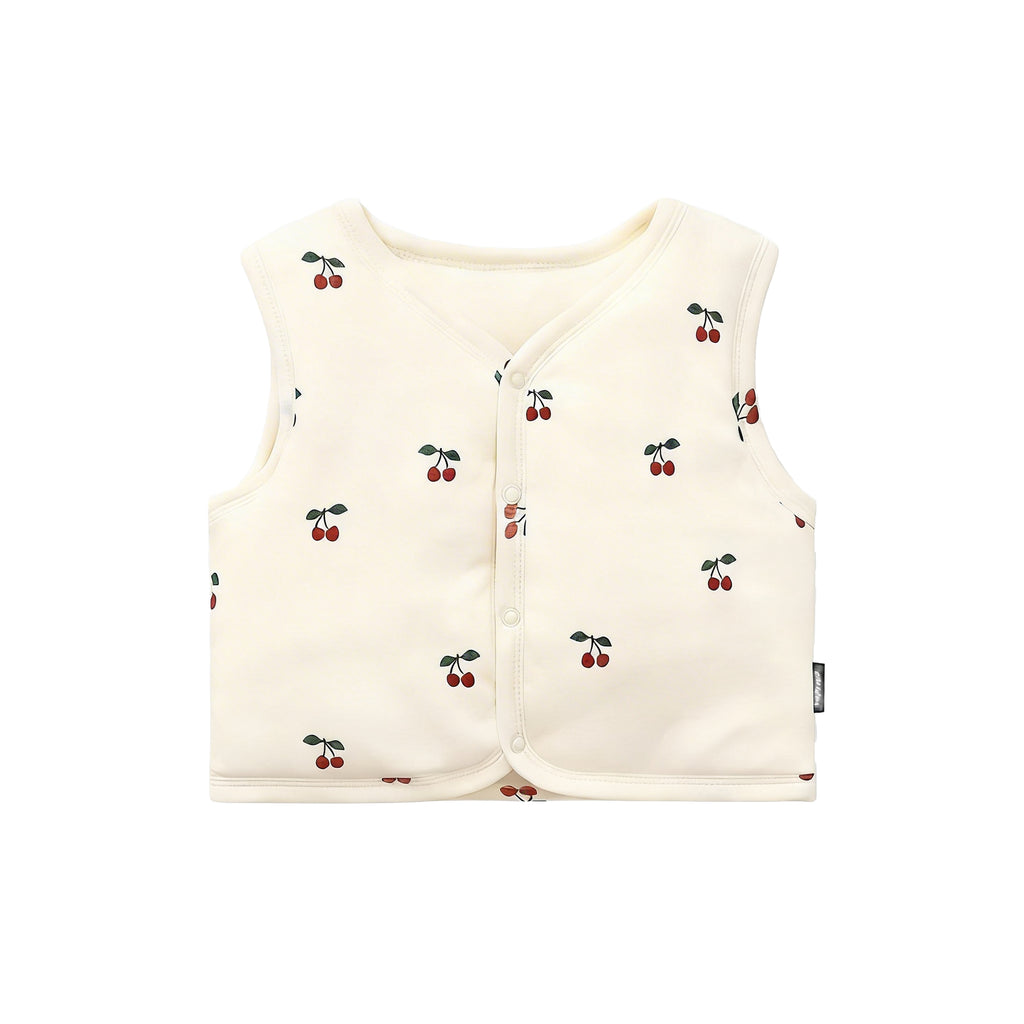 Bodywarmer Cherries Print