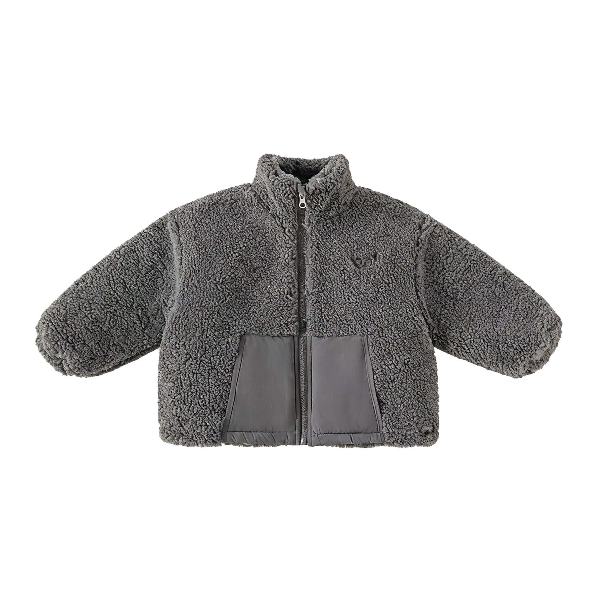 Dark Grey Zip-Up Jacket