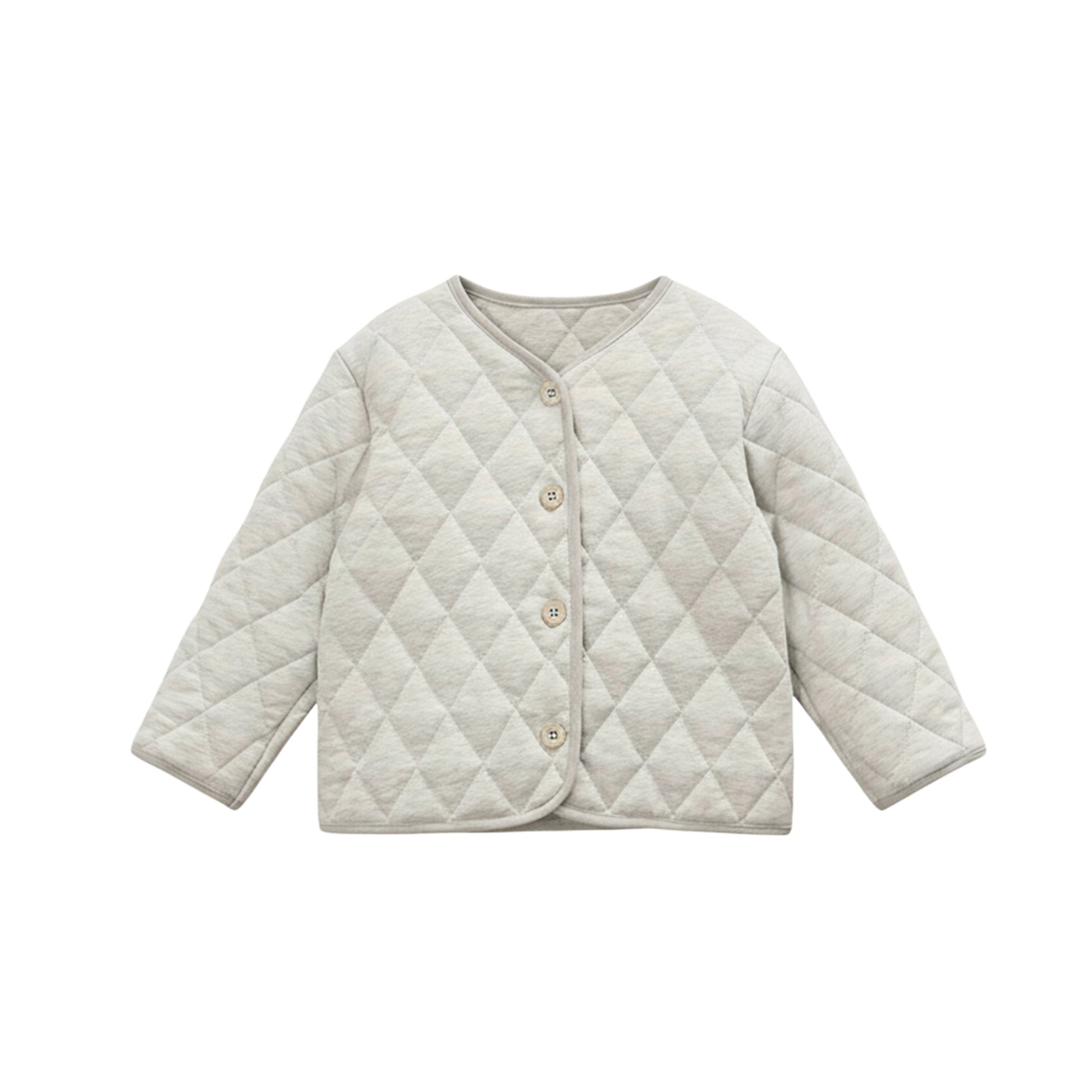 Buttoned Light Padded Jacket