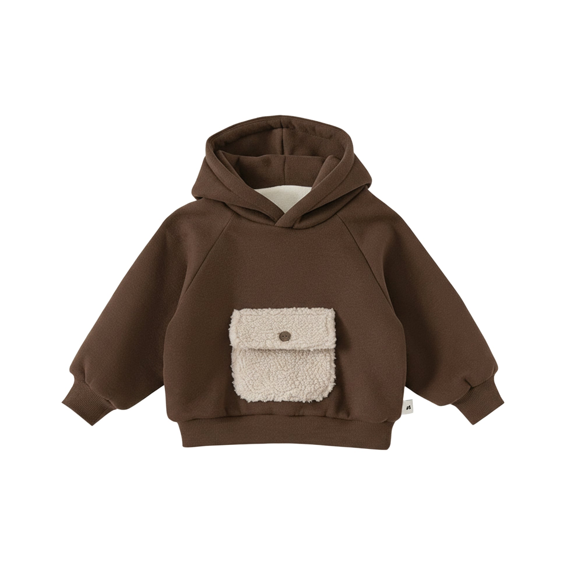 Brown Kangaroo Pocket Hoodie