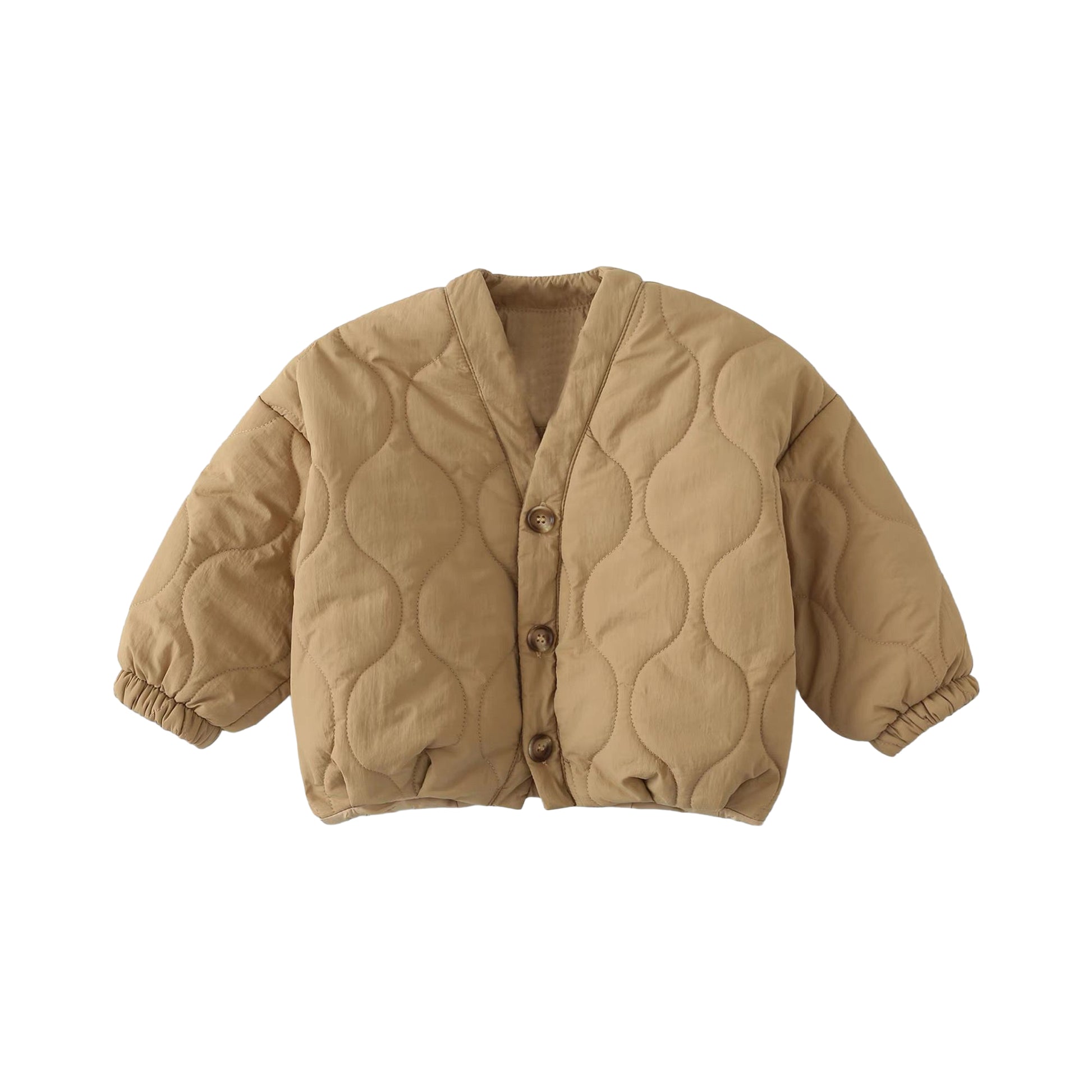 Beige Lightweight Padded Jacket