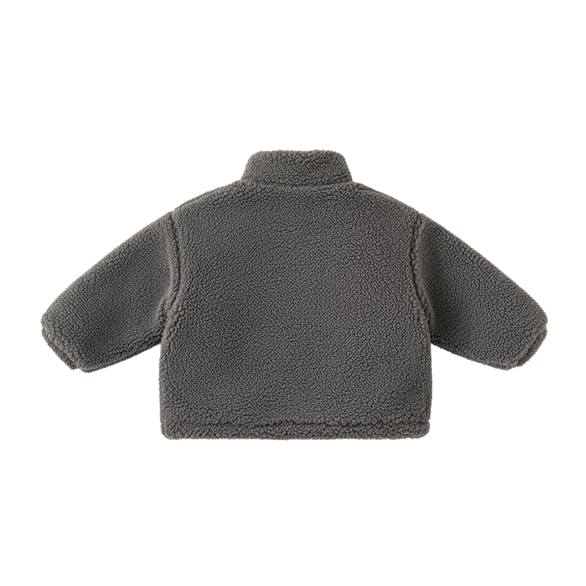 Dark Grey Zip-Up Jacket