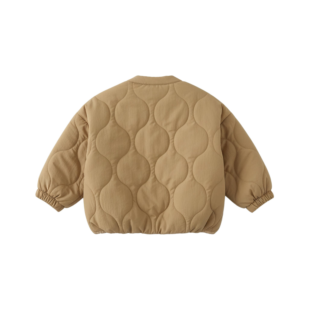 Beige Lightweight Padded Jacket