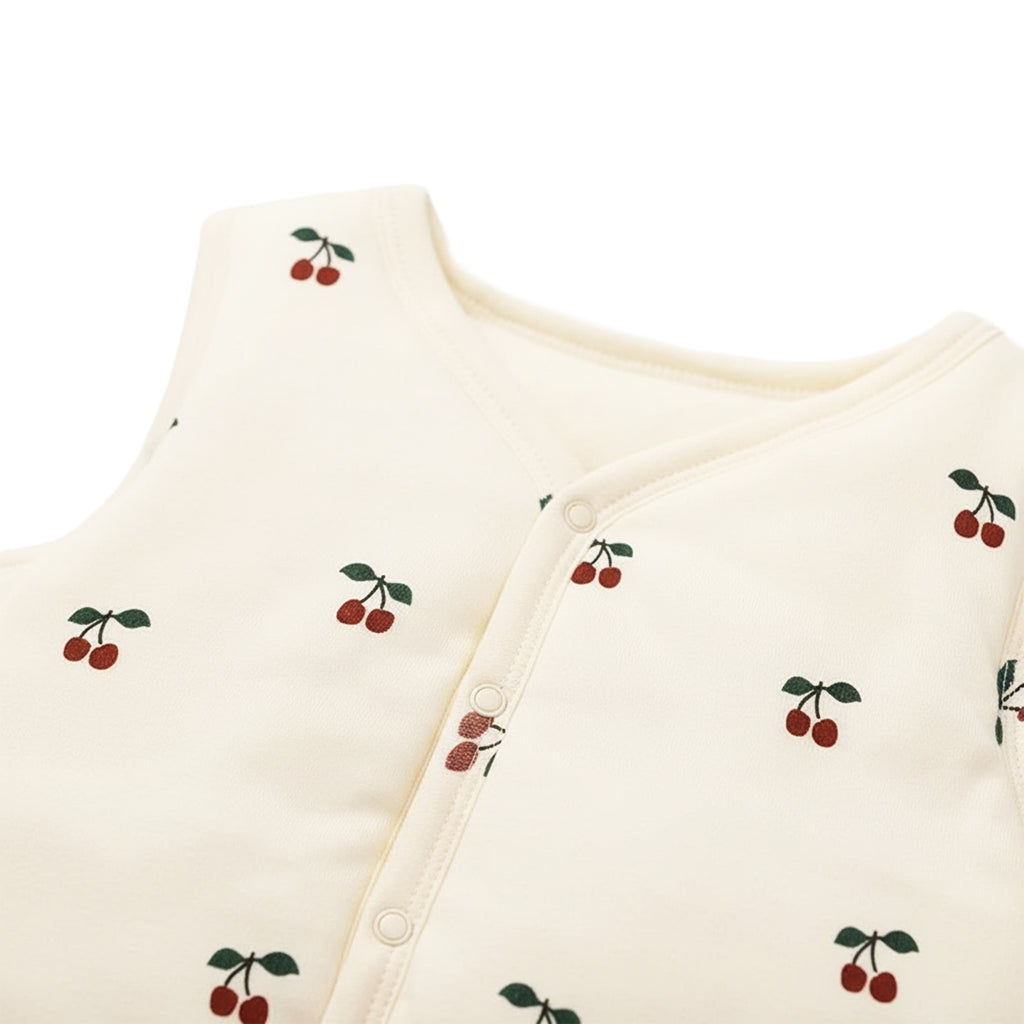 Bodywarmer Cherries Print