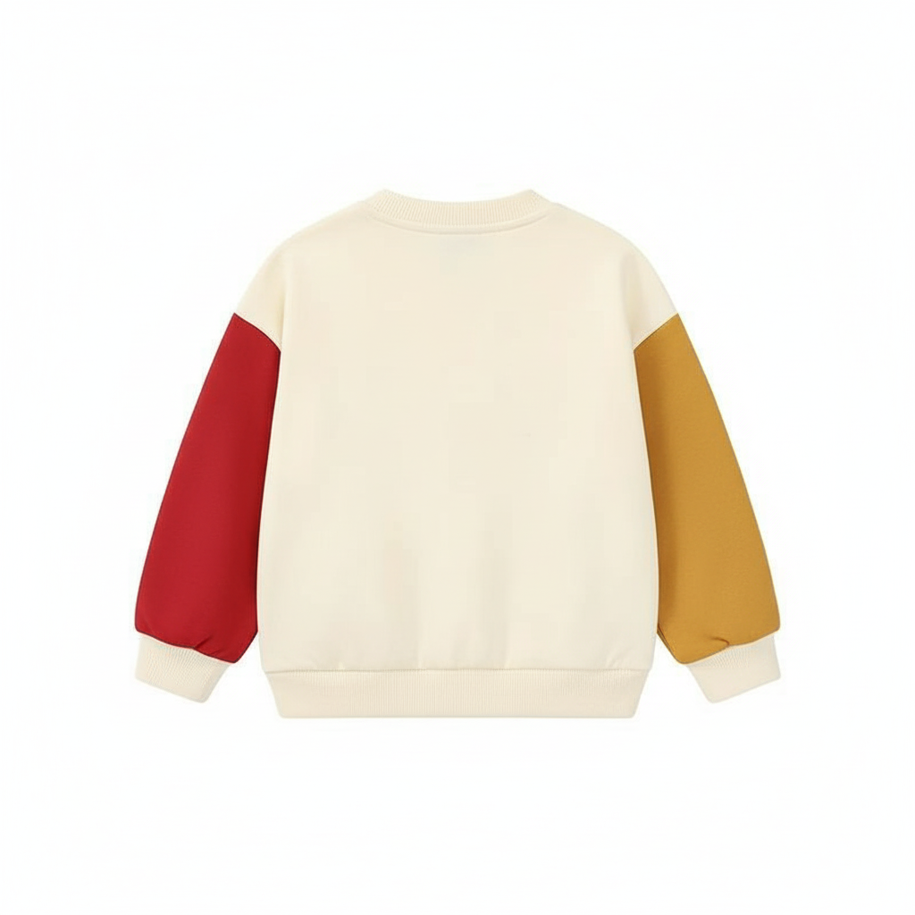 Two-Tone Sleeve Cardigan