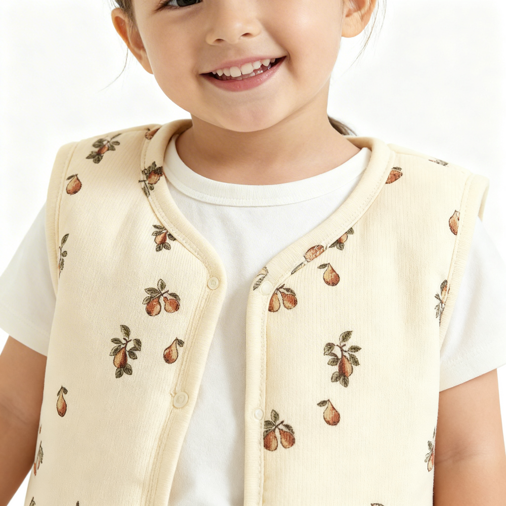 Bodywarmer Acorns Print