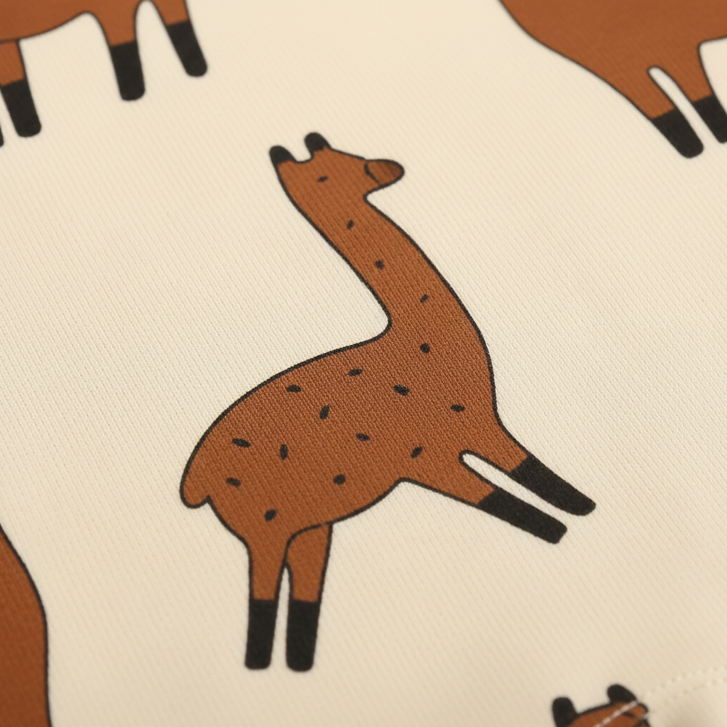Alpaca Print Onesie