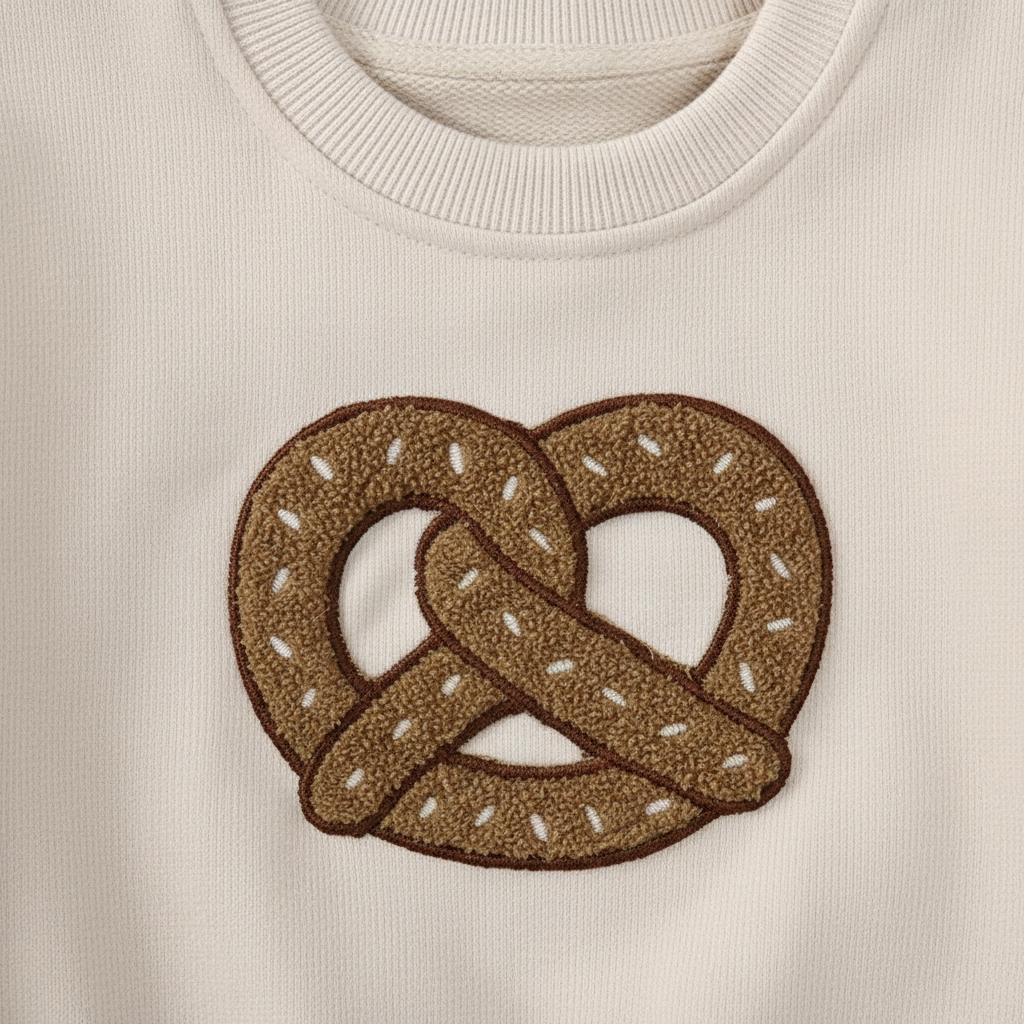 Pretzel Graphic Sweater