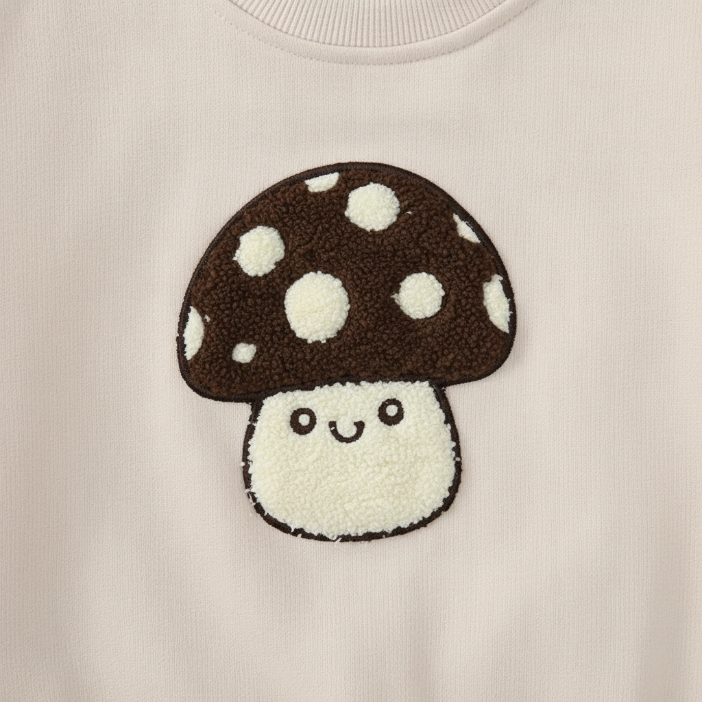 Mushroom Graphic Sweater
