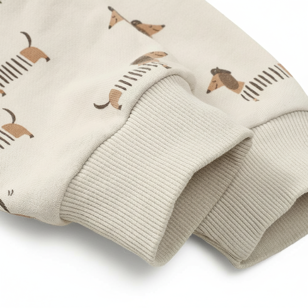 Parisian Sausage Dog Comfy Set