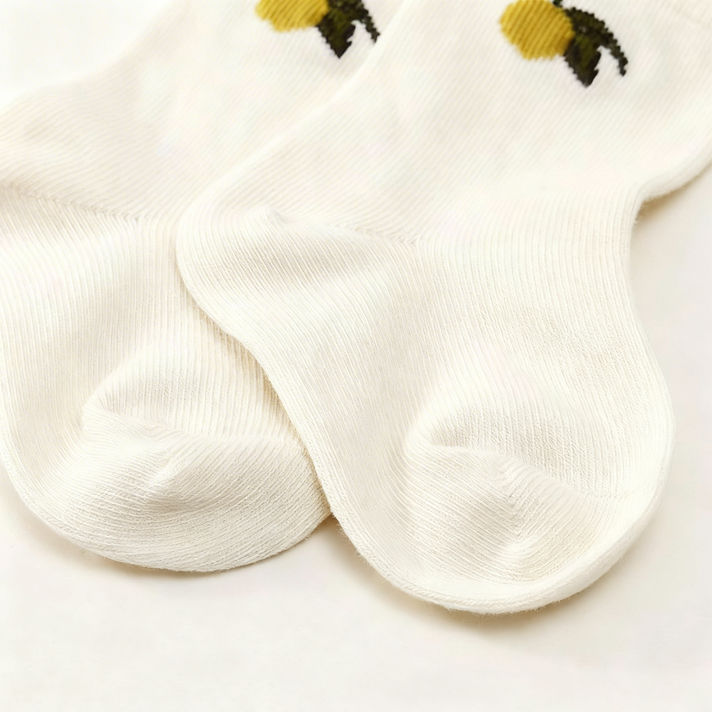 2 Pack Lemon Print Socks – Style A